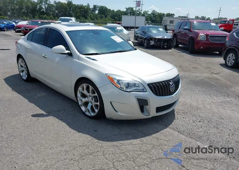 2014 Buick Regal Gs z USA, uszkodzony, nr VIN 2G4GT5GX6E9196637